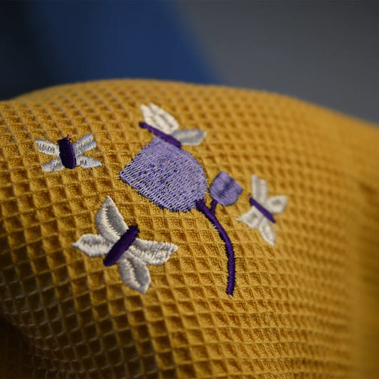 Neyth - Artisanal Cotton Bath Towel (Courtyard)