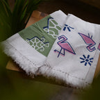 Cotton Waffle Bath Towel (Pack of 2)- Tides & Tales
