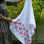 Cloud Waffle Bath Towel - Pink Purrfect