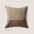 Cushion Cover - Parallel Hues Coffee Stain