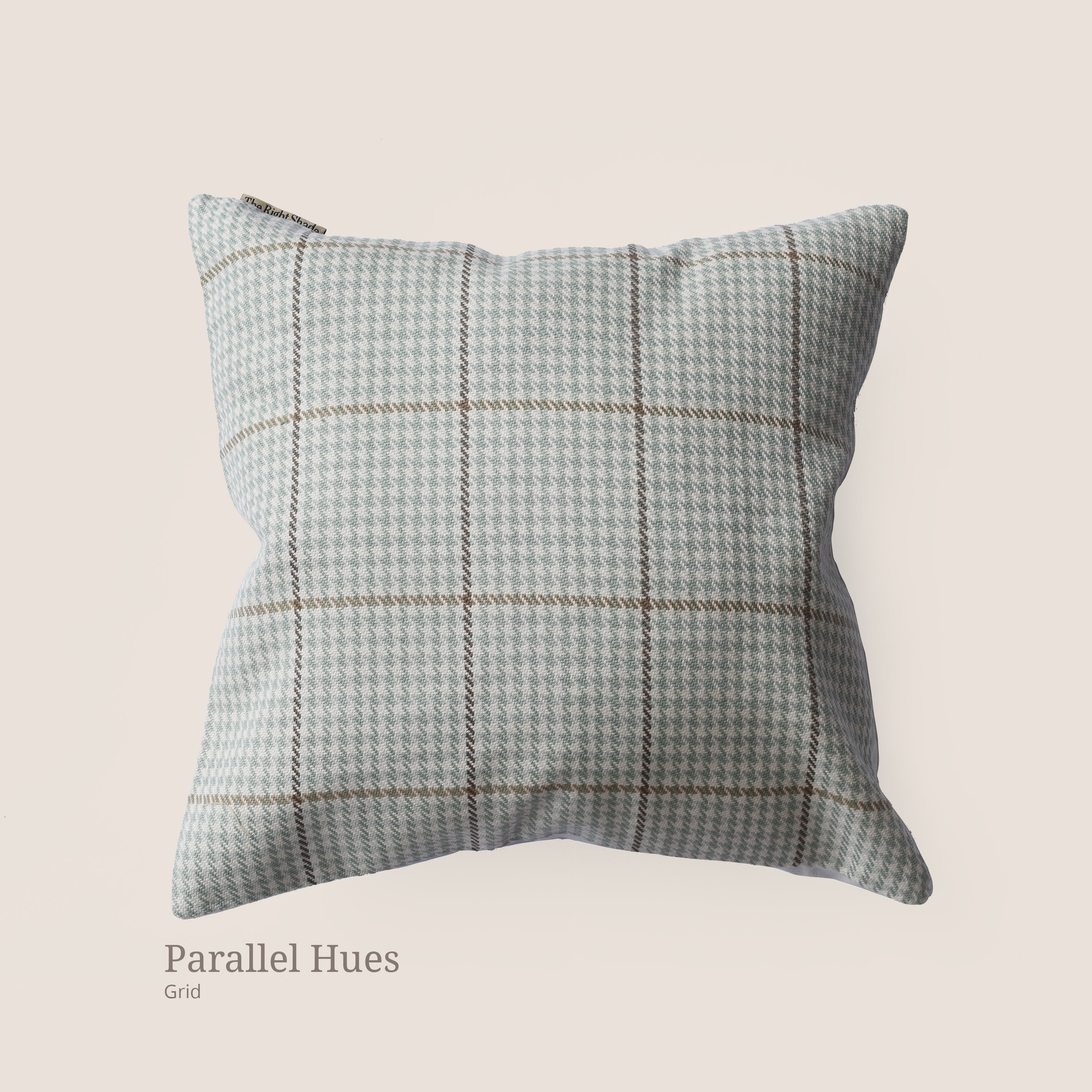 Cushion Cover - Parallel Hues Grid