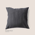 Cushion Cover - Parallel Hues Midnight Grey