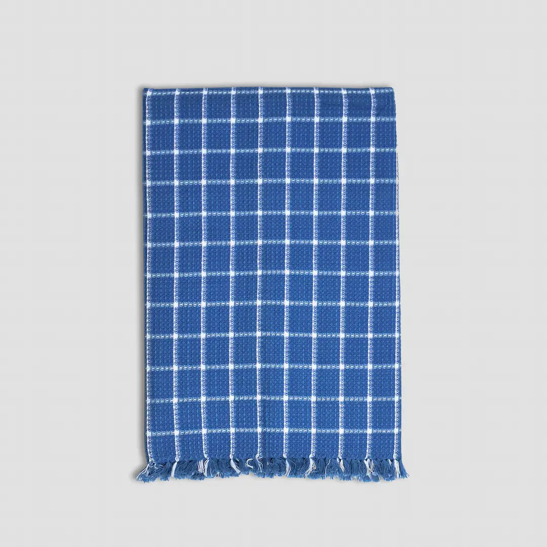 Neyth - Artisanal Cotton Bath Towel (Checkmate)