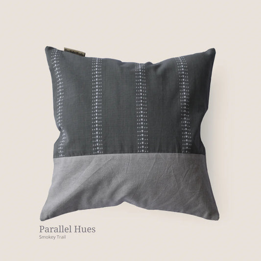 Cushion Cover - Parallel Hues Smokey Trail