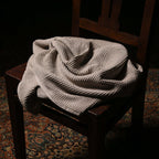 Premium Waffle Towel Set – Washed Oat (Bath, Hand & Face) - The Right Shade